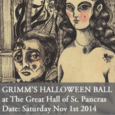 Day of the Dead Ball at St. Pancras Ball Room, London Saturday Nov 1st 2014. Halloween party.
