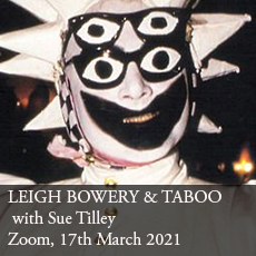 Leigh Bowery with Sue Tilley