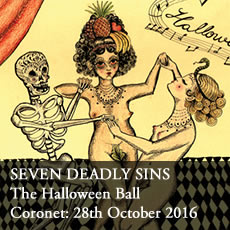 Halloween ball London Coronet Theatre