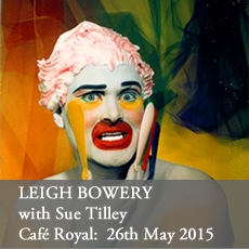 Leigh Bowery at the Cafe Royal